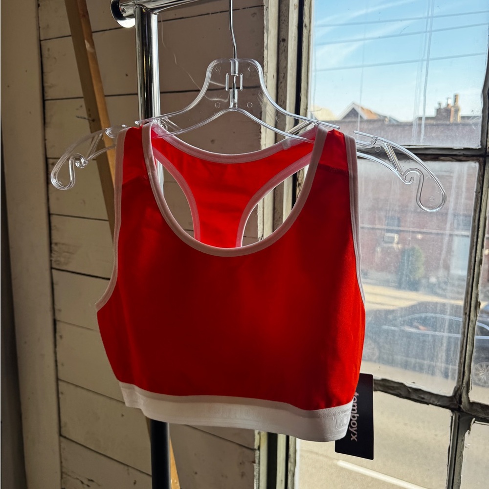 Retro TomboyX Red and White Bra